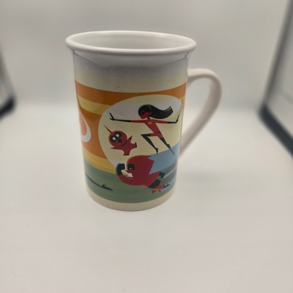 Disney Pixar Incredibles 2 Coffee Mug Frankford Candy 2018 Superhero Ceramic Cup